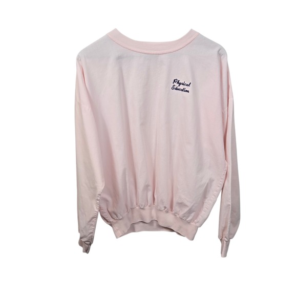 Soffe Shirts Tops - Vintage 80s Soffe Shirts Sweatshirt Adult Large Pink Good Physical Education USA